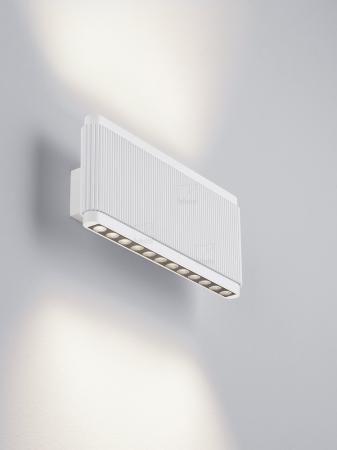 Helestra LED Wandleuchte KOBE in mattem Weiß dimmbar